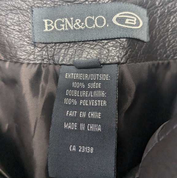 Vintage BGN&CO Brown 100% Suede in GREAT used condition - Picture 5 of 11